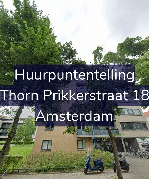 Foto gevel Huurpuntentelling voor Thorn Prikkerstraat 18, Amsterdam