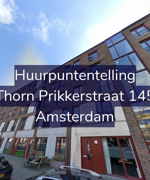 Foto gevel Huurpuntentelling voor Thorn Prikkerstraat 145, Amsterdam
