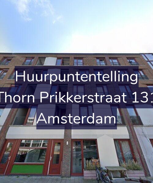 Foto gevel Huurpuntentelling voor Thorn Prikkerstraat 131, Amsterdam