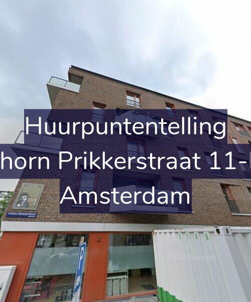 Foto gevel Huurpuntentelling voor Thorn Prikkerstraat 11-D, Amsterdam