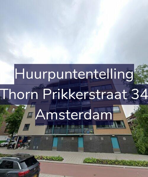 Foto gevel Huurpuntentelling voor Thorn Prikkerstraat 34, Amsterdam