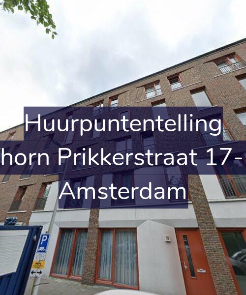 Foto gevel Huurpuntentelling voor Thorn Prikkerstraat 17-B, Amsterdam