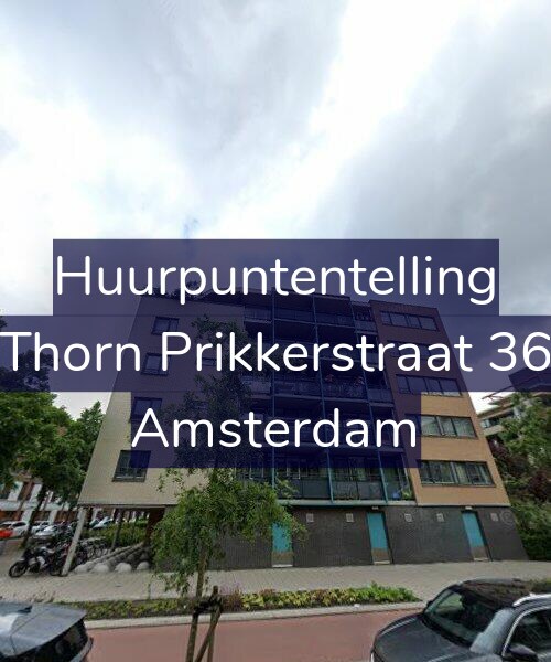 Foto gevel Huurpuntentelling voor Thorn Prikkerstraat 36, Amsterdam
