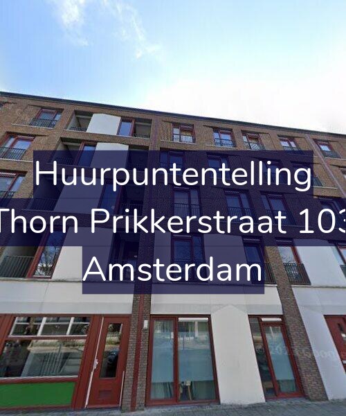 Foto gevel Huurpuntentelling voor Thorn Prikkerstraat 103, Amsterdam