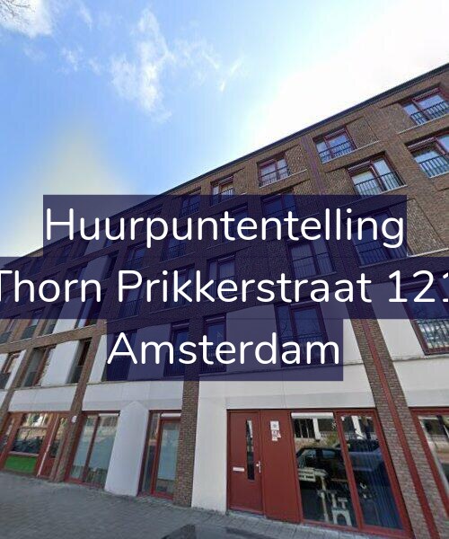 Foto gevel Huurpuntentelling voor Thorn Prikkerstraat 121, Amsterdam