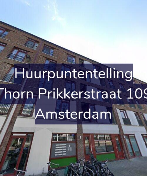 Foto gevel Huurpuntentelling voor Thorn Prikkerstraat 109, Amsterdam