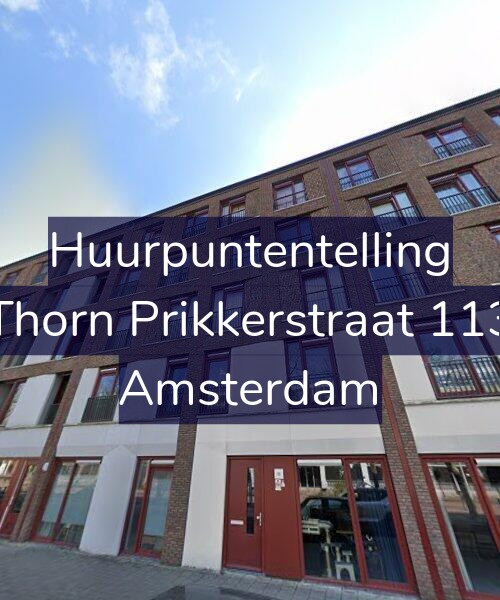 Foto gevel Huurpuntentelling voor Thorn Prikkerstraat 113, Amsterdam
