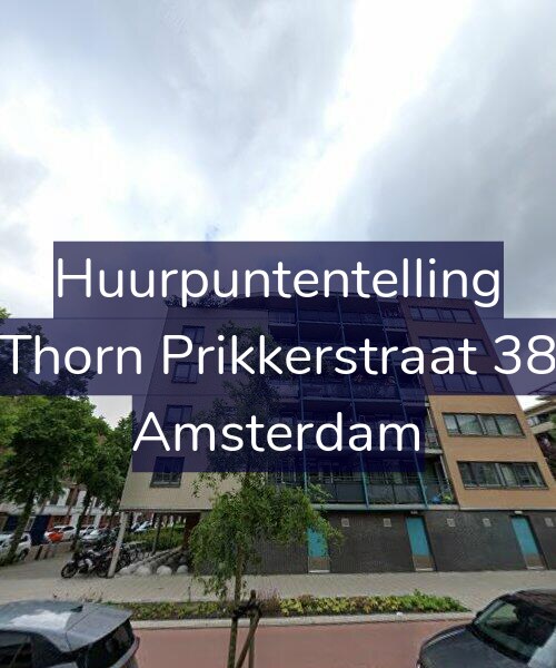 Foto gevel Huurpuntentelling voor Thorn Prikkerstraat 38, Amsterdam