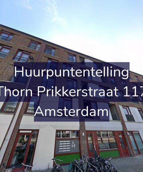 Foto gevel Huurpuntentelling voor Thorn Prikkerstraat 117, Amsterdam