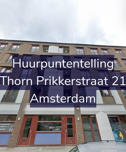 Foto gevel Huurpuntentelling voor Thorn Prikkerstraat 21, Amsterdam