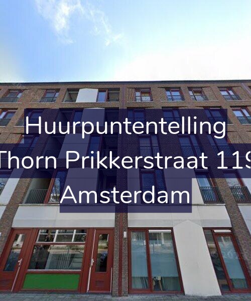 Foto gevel Huurpuntentelling voor Thorn Prikkerstraat 119, Amsterdam