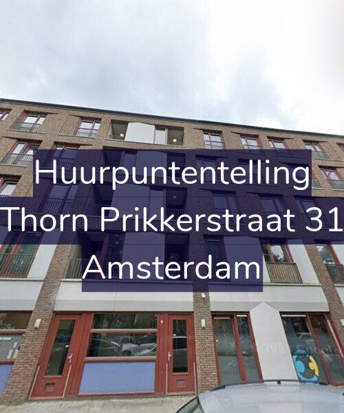Foto gevel Huurpuntentelling voor Thorn Prikkerstraat 31, Amsterdam