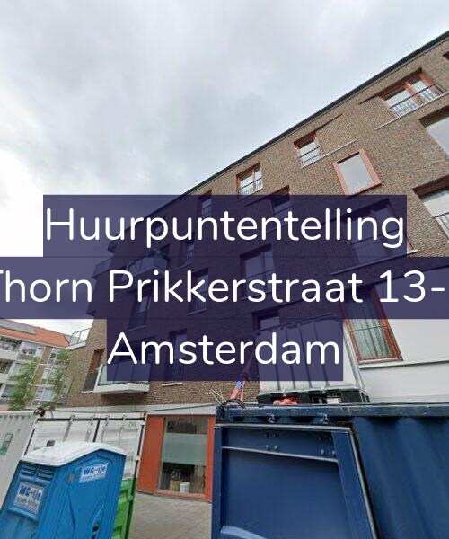 Foto gevel Huurpuntentelling voor Thorn Prikkerstraat 13-F, Amsterdam
