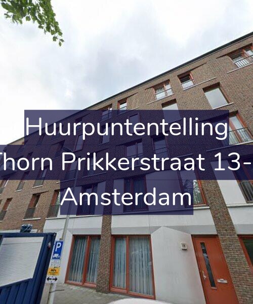 Foto gevel Huurpuntentelling voor Thorn Prikkerstraat 13-L, Amsterdam