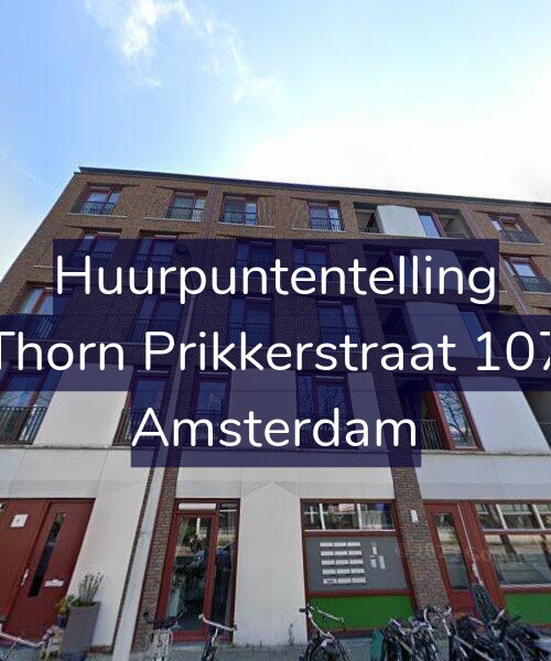 Foto gevel Huurpuntentelling voor Thorn Prikkerstraat 107, Amsterdam