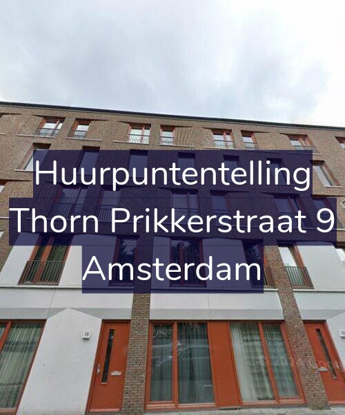 Foto gevel Huurpuntentelling voor Thorn Prikkerstraat 9, Amsterdam