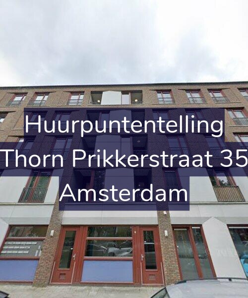Foto gevel Huurpuntentelling voor Thorn Prikkerstraat 35, Amsterdam