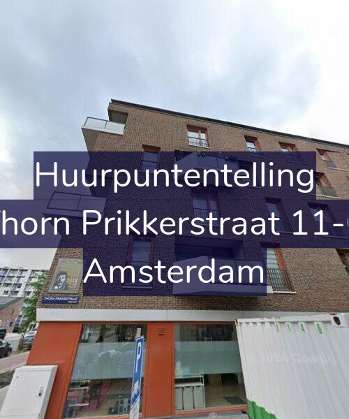 Foto gevel Huurpuntentelling voor Thorn Prikkerstraat 11-C, Amsterdam