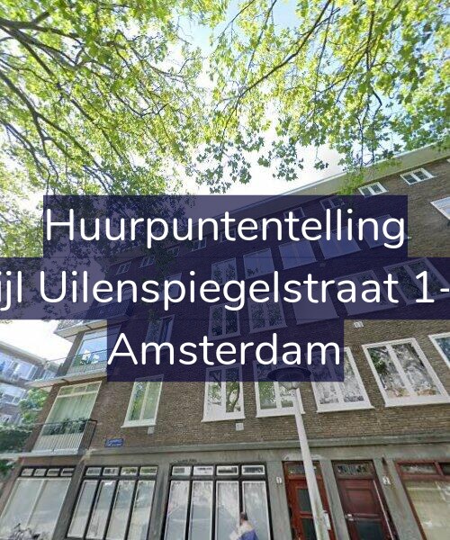 Foto gevel Huurpuntentelling voor Tijl Uilenspiegelstraat 1-3, Amsterdam