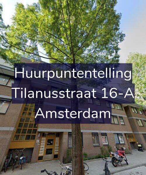 Foto gevel Huurpuntentelling voor Tilanusstraat 16-A, Amsterdam