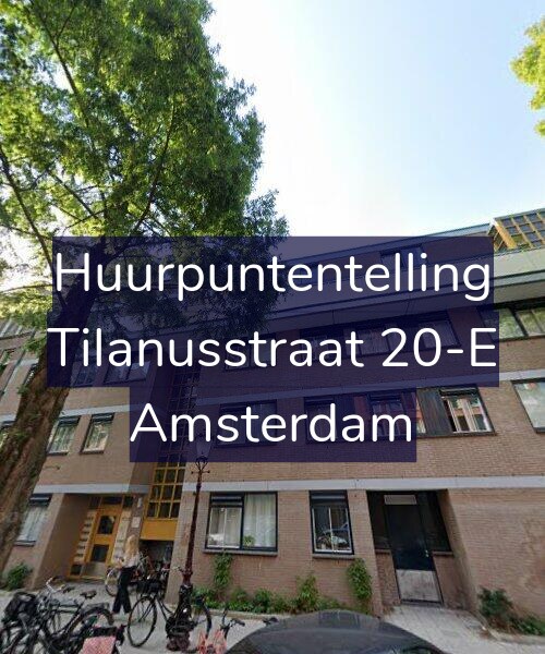 Foto gevel Huurpuntentelling voor Tilanusstraat 20-E, Amsterdam