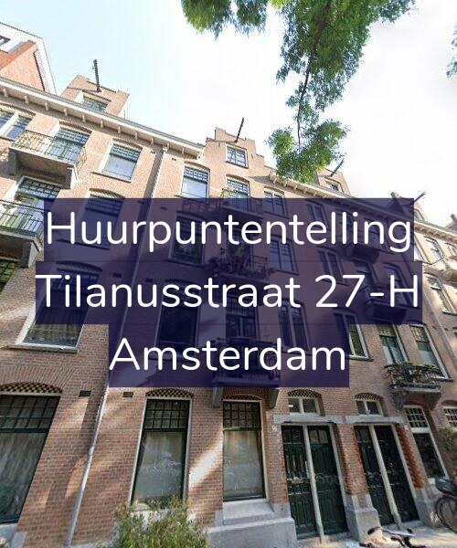 Foto gevel Huurpuntentelling voor Tilanusstraat 27-H, Amsterdam