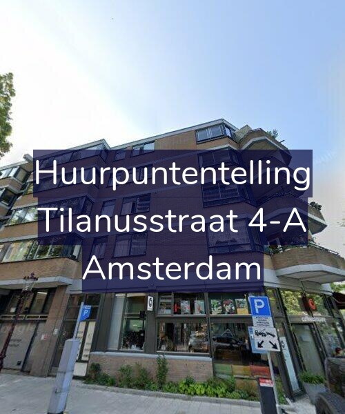 Foto gevel Huurpuntentelling voor Tilanusstraat 4-A, Amsterdam