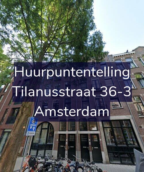 Foto gevel Huurpuntentelling voor Tilanusstraat 36-3, Amsterdam