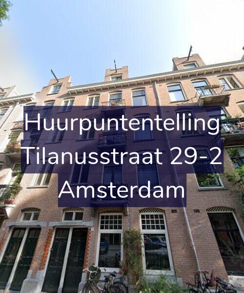 Foto gevel Huurpuntentelling voor Tilanusstraat 29-2, Amsterdam