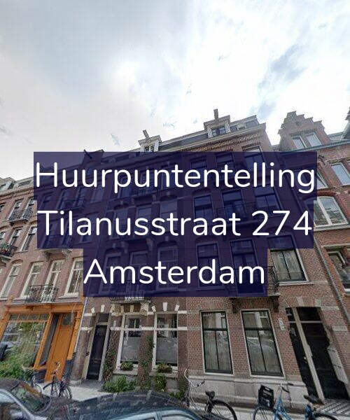 Foto gevel Huurpuntentelling voor Tilanusstraat 274, Amsterdam