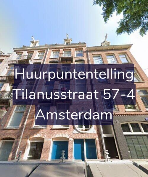 Foto gevel Huurpuntentelling voor Tilanusstraat 57-4, Amsterdam