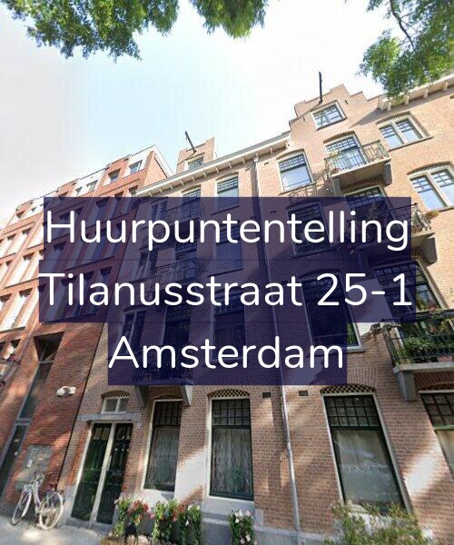 Foto gevel Huurpuntentelling voor Tilanusstraat 25-1, Amsterdam