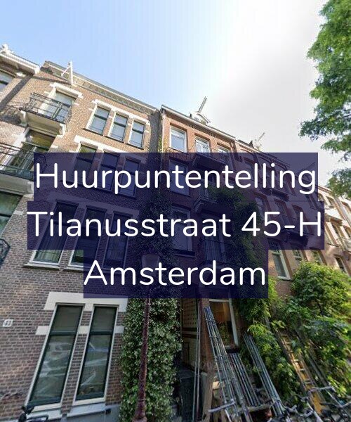 Foto gevel Huurpuntentelling voor Tilanusstraat 45-H, Amsterdam