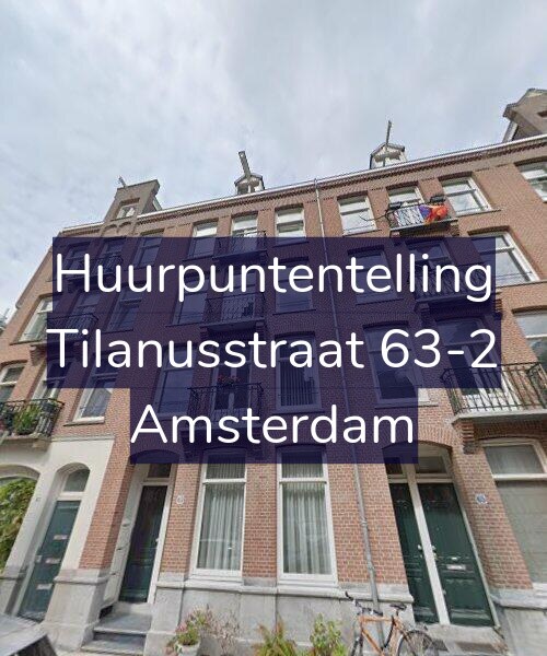 Foto gevel Huurpuntentelling voor Tilanusstraat 63-2, Amsterdam