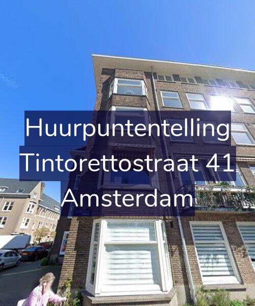 Foto gevel Huurpuntentelling voor Tintorettostraat 41, Amsterdam