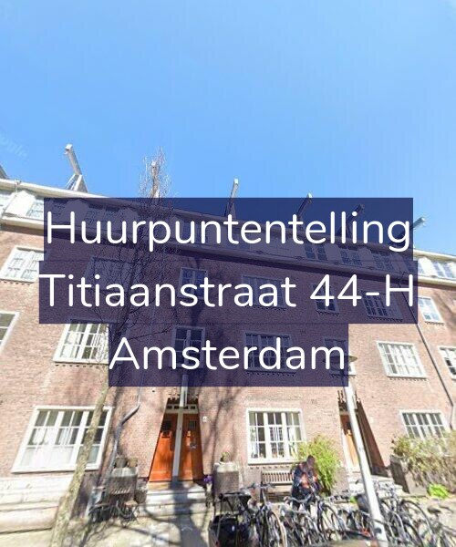 Foto gevel Huurpuntentelling voor Titiaanstraat 44-H, Amsterdam