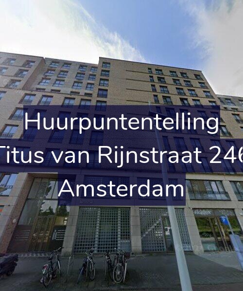 Foto gevel Huurpuntentelling voor Titus van Rijnstraat 246, Amsterdam