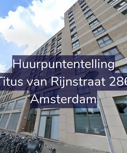 Foto gevel Huurpuntentelling voor Titus van Rijnstraat 286, Amsterdam