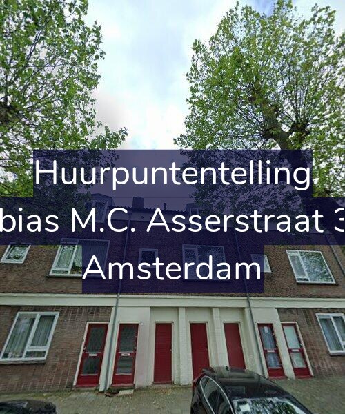 Foto gevel Huurpuntentelling voor Tobias M.C. Asserstraat 3-1, Amsterdam
