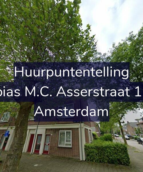 Foto gevel Huurpuntentelling voor Tobias M.C. Asserstraat 10-1, Amsterdam