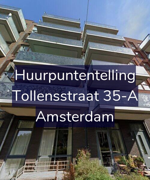Foto gevel Huurpuntentelling voor Tollensstraat 35-A, Amsterdam