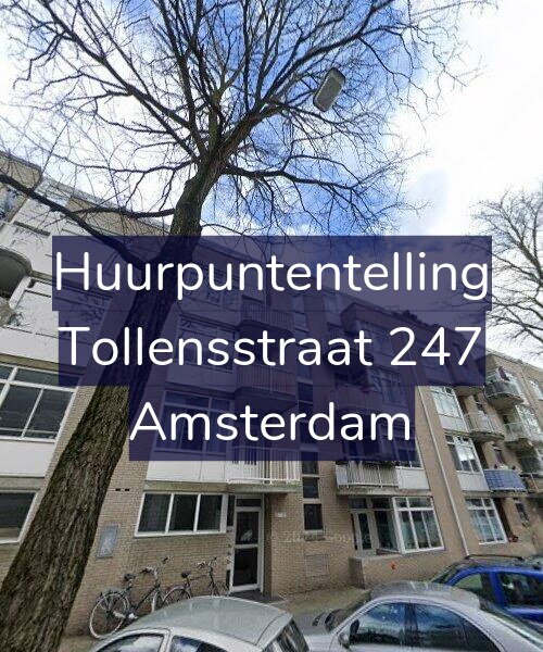 Foto gevel Huurpuntentelling voor Tollensstraat 247, Amsterdam