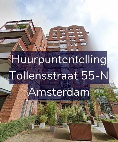 Foto gevel Huurpuntentelling voor Tollensstraat 55-N, Amsterdam