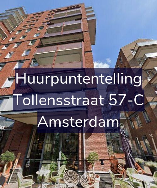 Foto gevel Huurpuntentelling voor Tollensstraat 57-C, Amsterdam