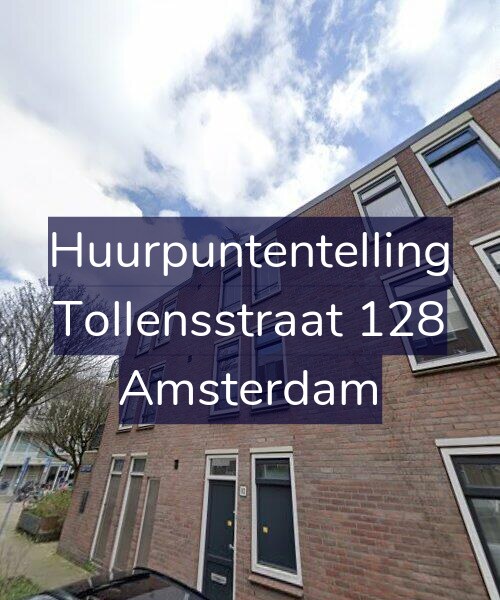 Foto gevel Huurpuntentelling voor Tollensstraat 128, Amsterdam