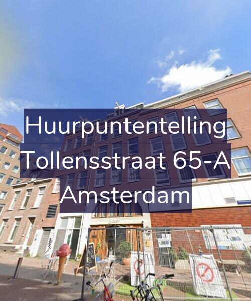 Foto gevel Huurpuntentelling voor Tollensstraat 65-A, Amsterdam