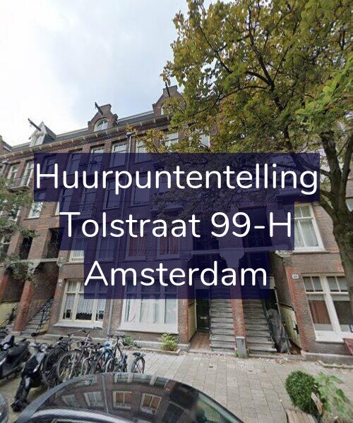 Foto gevel Huurpuntentelling voor Tolstraat 99-H, Amsterdam