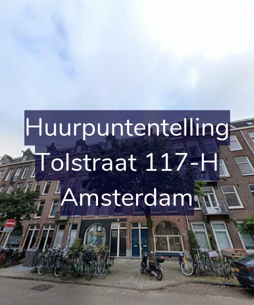 Foto gevel Huurpuntentelling voor Tolstraat 117-H, Amsterdam