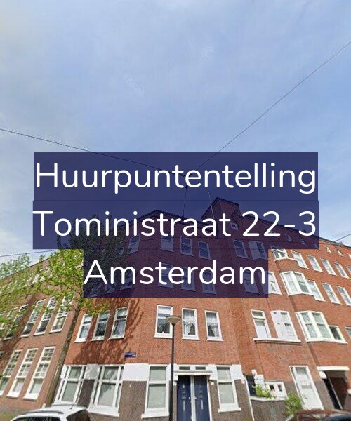 Foto gevel Huurpuntentelling voor Toministraat 22-3, Amsterdam