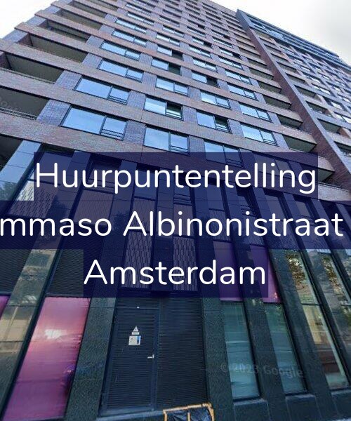 Foto gevel Huurpuntentelling voor Tommaso Albinonistraat 18, Amsterdam